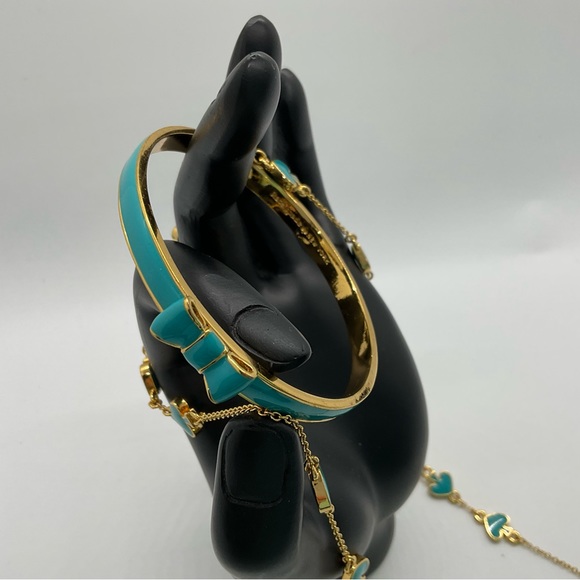 Enamel necklace and bracelet set - Picture 3 of 5